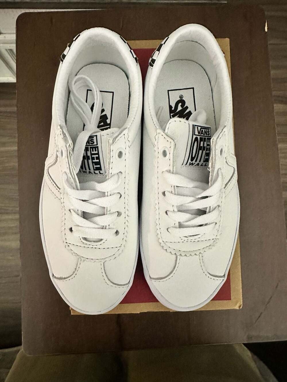 Vans Sport Low Triple White Sneakers